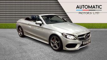 Mercedes C Class 2.1 C220d AMG Line (Premium Plus) Cabriolet 2dr Diesel G-Tronic+