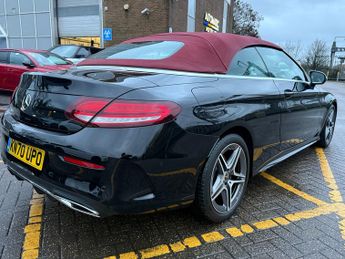Mercedes-Benz C Class 2.0 C300d AMG Line (Premium) Cabriolet 2dr Diesel G-Tronic+ Euro