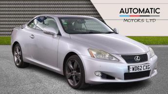 Lexus IS 2.5 250 Advance Convertible 2dr Petrol Auto Euro 5 (208 ps)