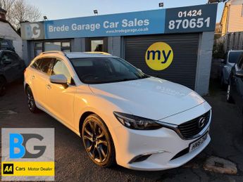 Mazda 6 2.2 SKYACTIV-D Sport Nav Tourer 5dr Diesel Auto Euro 6 (s/s) (17