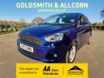 Ford Ka 1.2 Ti-VCT Zetec Hatchback 5dr Petrol Manual Euro 6 (70 ps) one 