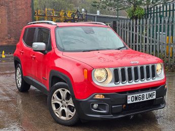 Jeep Renegade 1.6 MultiJetII Limited SUV 5dr Diesel Manual Euro 6 (s/s) (120 p