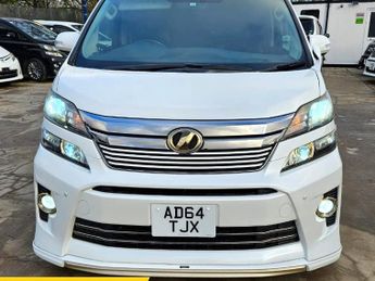 Toyota Vellfire 2.4L PETROL-BODYKIT-ULEZ/CAZ PASS-FREE 40MONTHS GOLD WARRANTY & 