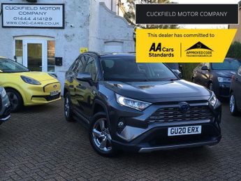 Toyota RAV4 2.5 VVT-h Design SUV 5dr Petrol Hybrid CVT 4WD Euro 6 (s/s) (222