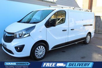 Vauxhall Vivaro 2900 SPORTIVE 1.6 CDTI 125 SAT NAV AIR CON CRUISE CONTROL L2 LWB