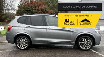 BMW X3 2.0 20d M Sport SUV 5dr Diesel Auto xDrive Euro 6 (s/s) (190 ps)