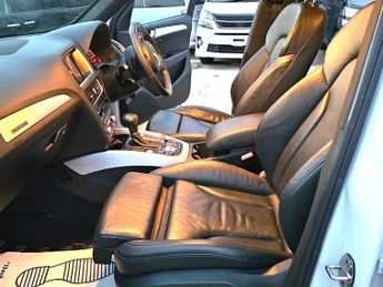 Audi Q5 3.0L TFSI QUATTRO- S LINE - ULEZ/CAZ PASS-FREE 30MONTHS GOLD WAR