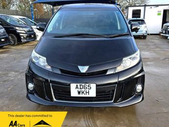 Toyota Estima AERAS-2.4L PETROL-ULEZ/CAZ PASS-FREE 30MONTHS GOLD WARRANTY & FR