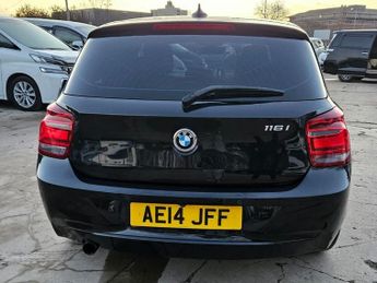 BMW 1 Series 116i -SPORTS-1.6L PETROL-AUTOMATIC-APPLE CARPLAY-ULEZ/CAZ PASS-F