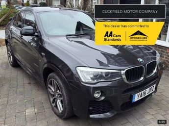 BMW X4 2.0 20d M Sport SUV 5dr Diesel Auto xDrive Euro 6 (s/s) (190 ps)