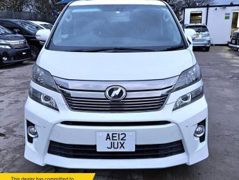 Toyota Vellfire 2.4L PETROL -G EDITION- DUAL SUNROOF(HOT & COOL BOX ) UPGRADED C