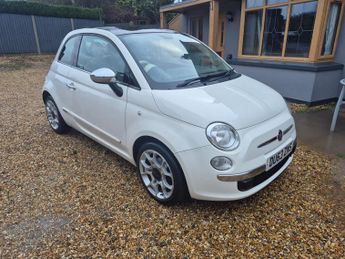 Fiat 500 1.2 Lounge Hatchback 3dr Petrol Manual Euro 4 (69 bhp)