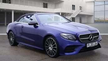Mercedes E Class 2.0 E220d AMG Line Cabriolet G-Tronic+ Euro 6 (s/s) 2dr