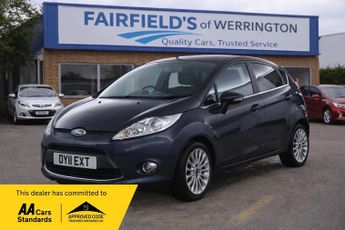 Ford Fiesta 1.4 Titanium Hatchback 5dr Petrol Automatic (154 g/km, 94 bhp)