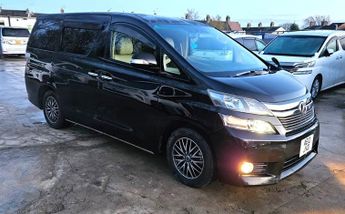 Toyota Vellfire 8 Seater- 2.4L PETROL-ULEZ/CAZ PASS-FREE 40MONTHS GOLD WARRANTY 