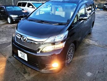 Toyota Vellfire 8 Seater- 2.4L PETROL-ULEZ/CAZ PASS-FREE 40MONTHS GOLD WARRANTY 