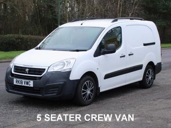 Peugeot Partner 1.6 BlueHDi 744 S Combi Van 6dr Diesel Manual L2 (113 g/km, 97.6
