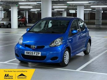 Toyota Aygo 1.0 VVT-i Blue Hatchback 5dr Petrol MultiMode Euro 4 (67 bhp)