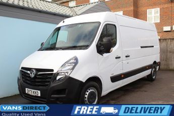 Vauxhall Movano 3500 EDITION 2.3 CDTI 135 EURO 6 BLUETOOTH L3/H2 LWB