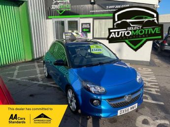 Vauxhall ADAM 1.4i SLAM Hatchback 3dr Petrol Manual Euro 6 (87 ps)