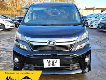Toyota Vellfire GOLDEN EYES 2 - 2.4L PETROL- UPGRADED CAR -ULEZ/CAZ PASS-FREE 40