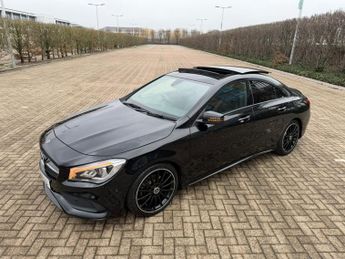 Mercedes-Benz CLA Class 1.6 CLA200 AMG Line Night Edition (Plus) Coupe 4dr Petrol Manual