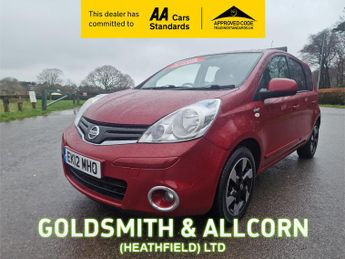 Nissan Note 1.6 16V n-tec+ Hatchback 5dr Petrol Auto Euro 5+LOW MILEAGE ONLY