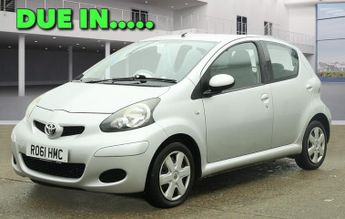 Toyota AYGO 1.0 VVT-i Ice Hatchback 5dr Petrol Manual Euro 5 (67 ps)