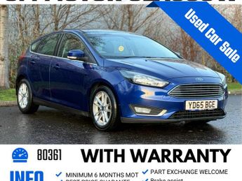 Ford Focus 1.0T EcoBoost Zetec Hatchback 5dr Petrol Manual Euro 6 (s/s) (12