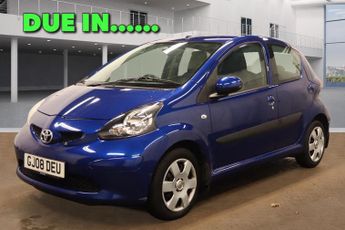 Toyota AYGO 1.0 VVT-i Blue Hatchback 5dr Petrol Manual Euro 4 (67 bhp)