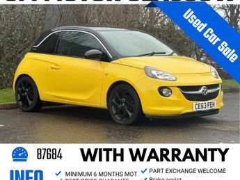 Vauxhall ADAM 1.2 ecoFLEX 16v SLAM Hatchback 3dr Petrol Manual Euro 5 (s/s) (7