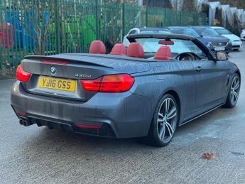 BMW 4 Series 3.0 430d M Sport Convertible 2dr Diesel Auto Euro 6 (s/s) (258 p