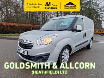 Vauxhall Combo 1.6 CDTI L2 H1 LWB VAN+ LOW MILEAGE+TWIN SIDE LOADING DOORS+NO V