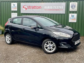 Ford Fiesta 1.0T EcoBoost Zetec Hatchback 5dr Petrol Powershift Euro 6 (100 