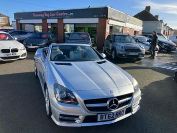 Mercedes SLK 200 BlueEfficiency AMG Sport Convertible 2 Dr Petrol G-Tronic+ E
