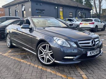 Mercedes E Class 2.1 E250 CDI BlueEfficiency Sport Cabriolet 2dr Diesel G-Tronic+