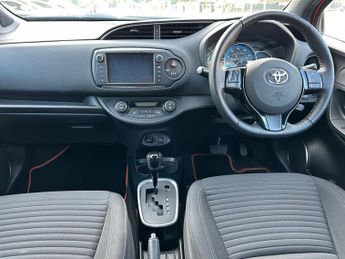 Toyota Yaris 1.5 VVT-h Orange Edition Petrol Hybrid E-CVT Euro 6 5dr 1 Owner 