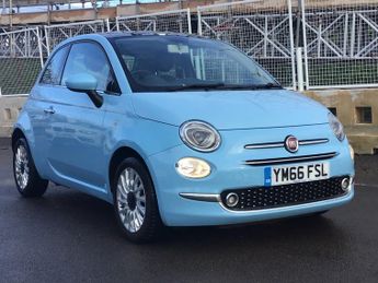Fiat 500 1.2 Lounge Hatchback 3dr Petrol Manual Euro 6 (s/s) (69 bhp)