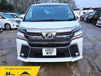 Toyota Vellfire 2.5L PETROL-30 SERIES-ULEZ/CAZ PASS-FREE 36MONTHS GOLD WARRANTY 