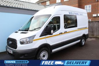 Ford Transit 350 2.0 ECOBLUE 130 7 SEAT WELFARE WC MICROWAVE L3/H3 LWB