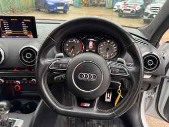Audi S3 2.0 TFSI Hatchback 3dr Petrol S Tronic quattro Euro 6 (s/s) (300