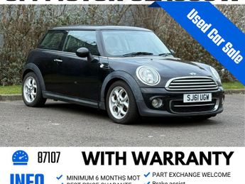 MINI Hatch 1.6 Cooper D Hatchback 3dr Diesel Manual Euro 5 (s/s) (112 ps)