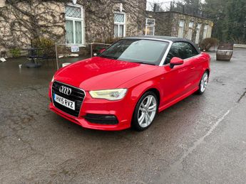 Audi A3 2.0 TDI S line Convertible 2dr Diesel Manual Euro 6 (s/s) (150 p