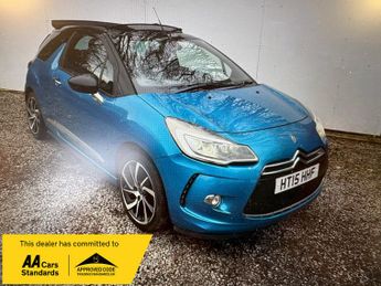 Citroen DS3 1.2 PureTech DStyle Plus Convertible 2dr Petrol Manual Euro 6 (s