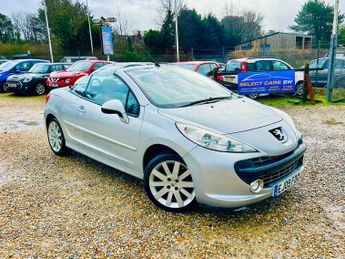 Peugeot 207 1.6 16v GT Convertible 2dr Petrol Manual (155 g/km, 120 bhp)