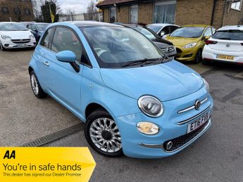 Fiat 500 1.2 Lounge Hatchback 3dr Petrol Dualogic Euro 6 (s/s) (69 bhp)