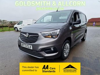 Vauxhall Combo 1.5 Turbo D 2300 Sportive Panel Van 6dr Diesel Manual L2 H1 Euro