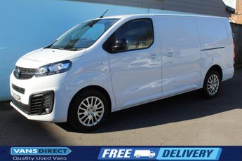Vauxhall Vivaro 2900 PRO 1.5 HDI 100 SAT NAV REVERSE CAMERA AIR CON CRUISE L2 LW