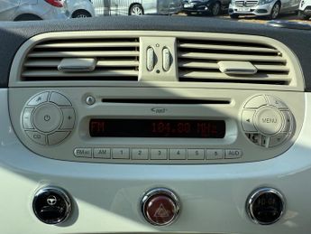 Fiat 500 1.2 Lounge Hatchback 3dr Petrol Manual Euro 6 (s/s) (69 bhp)