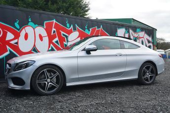Mercedes-Benz C Class 2.1 C220d AMG Line (Premium Plus) Coupe 2dr Diesel G-Tronic+ Eur
